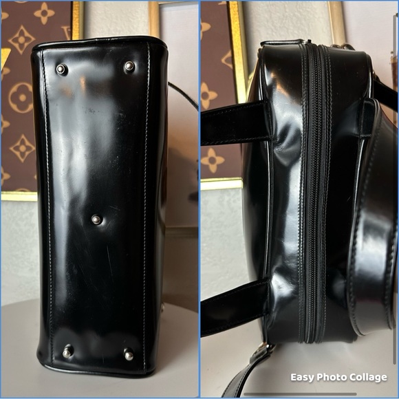 🔥Authentic GUCCI Patent Leather Crossbody Bag /Hand Bag/Shoulder Bag - Picture 10 of 13